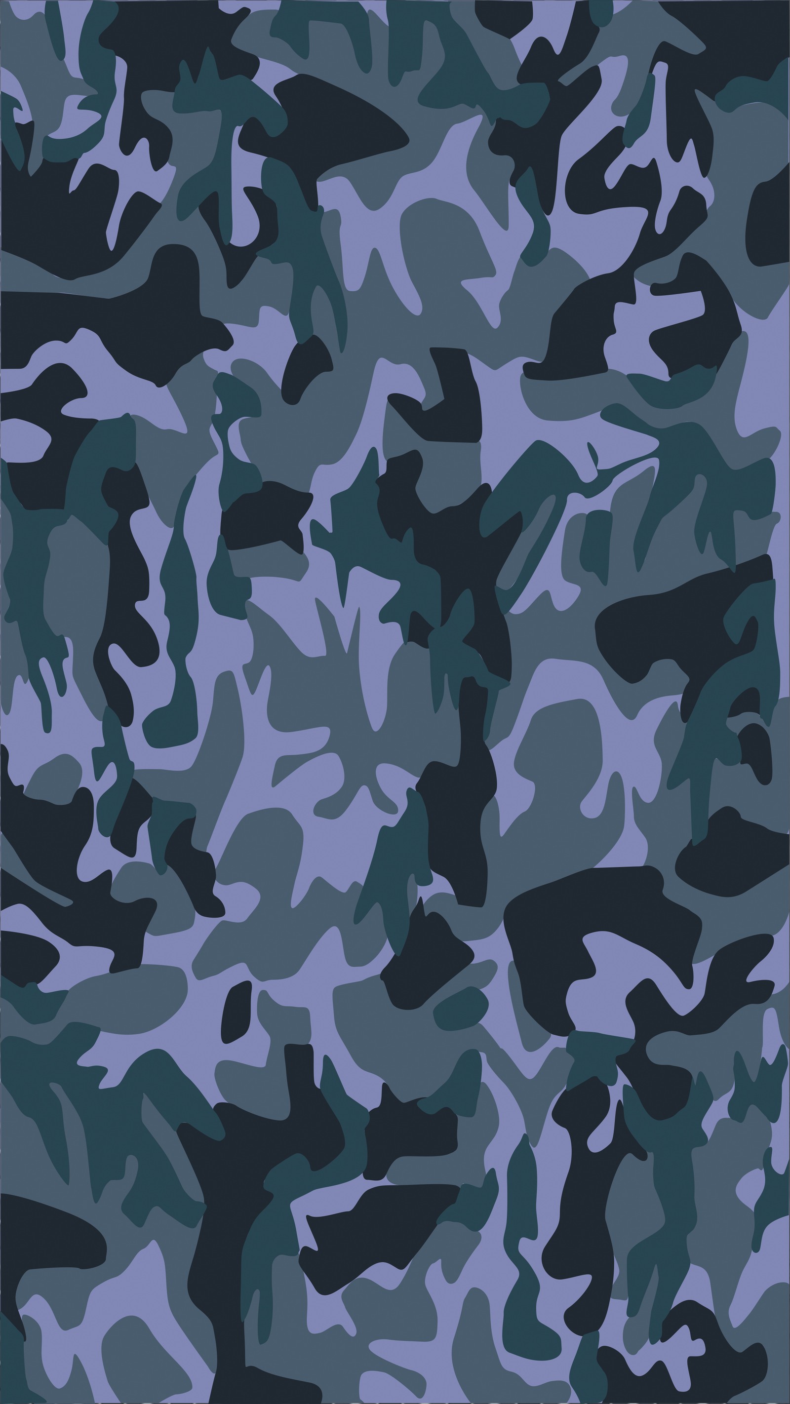 Un motif de camouflage bleu et noir sur un fond bleu clair (bleu, camouflage, génial, hd, militaire)