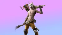 Psycho Bandit Skin from Fortnite Battle Royale: Fierce Gamer Outfit with Unique Back Bling