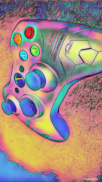 Vibrant Xbox Controller: A Colorful Gaming Experience