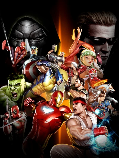 capcom, luigyh, marvel, marvel vs capcom, jogos eletrônicos