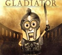 Minion Gladiador: Un giro divertido a un héroe clásico