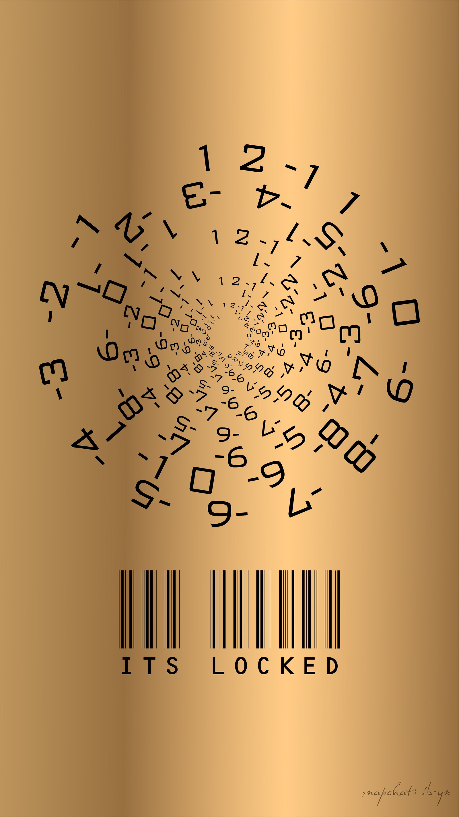 Nahaufnahme eines barcodes mit vielen zahlen, die daraus hervorgehen (2018, 2019, 2020, strichcode, schloss)