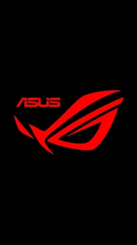 asus, schwarz, spiel, rot, rog