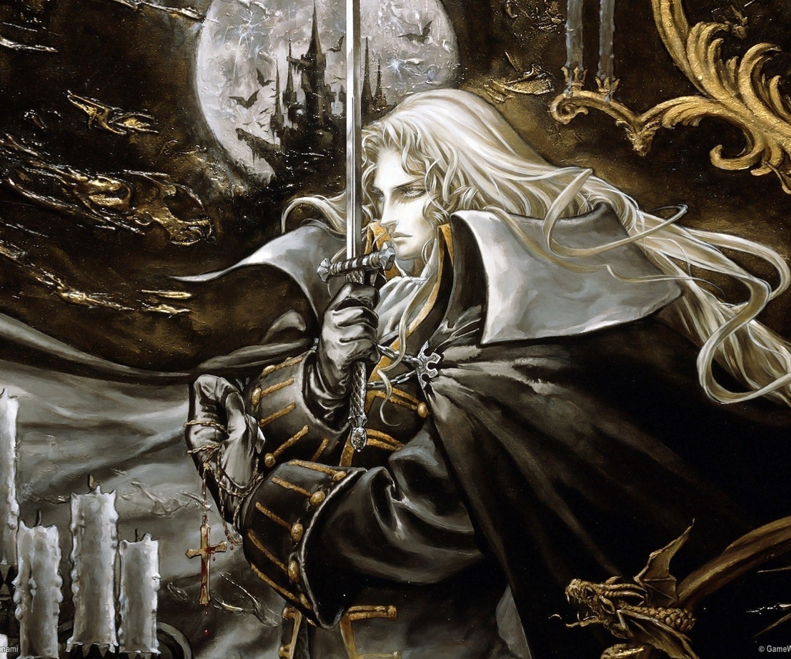 alucard, castlevania, sotn Download Wallpaper