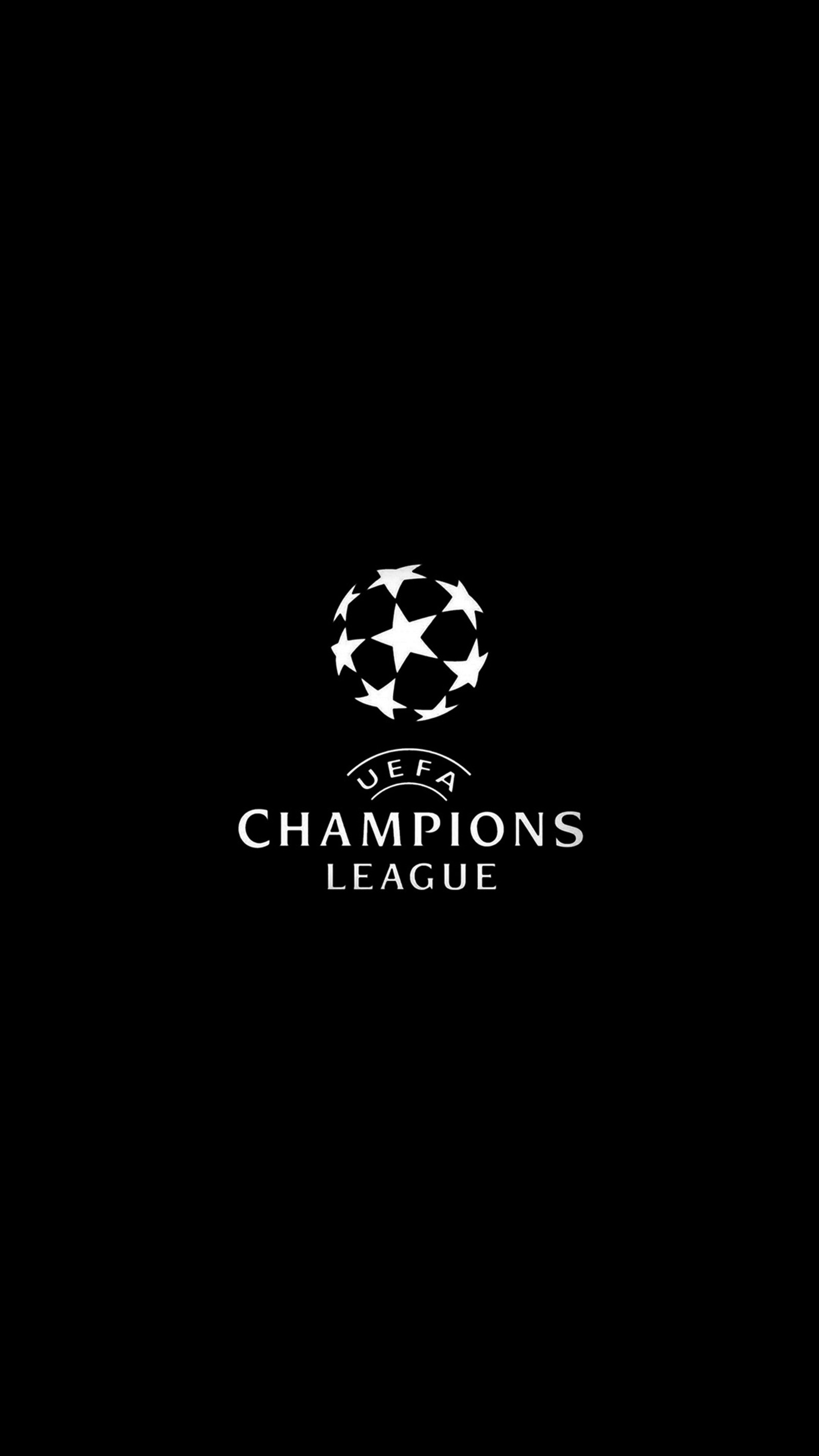 Un logo noir et blanc avec les mots 'ligue des champions' (champions, flash, iphone champions, ligue, amour)