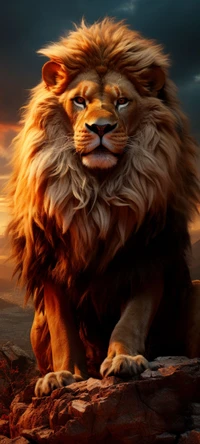 lion, light, felidae, big cats, masai lion wallpaper