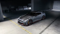 2023 Nissan GT-R Nismo Edição Especial em um elegante ambiente de garagem