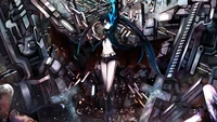 Black Rock Shooter : Fantaisie sombre dans un paysage chaotique