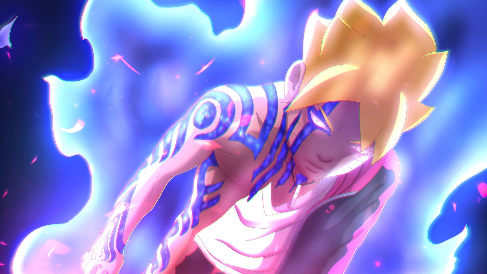 boruto uzumaki, anime, karma, seal wallpaper