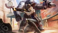 ashe, overwatch, jeu vidéo