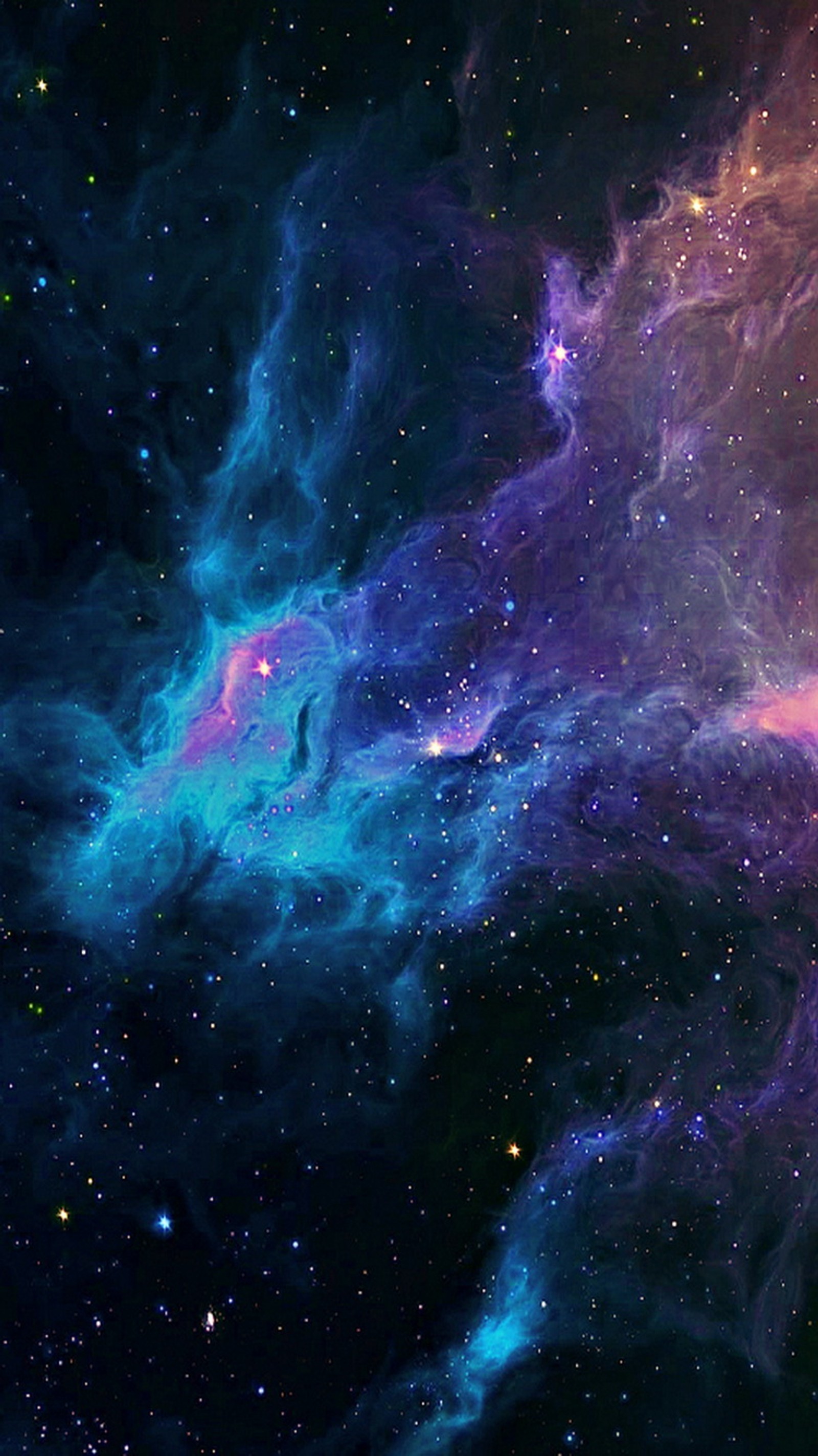 Скачать обои dragon nebula, туманность, небо, звезды