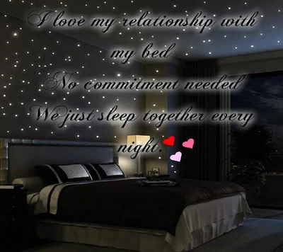 good night, love, love qoute, my bed, together forever