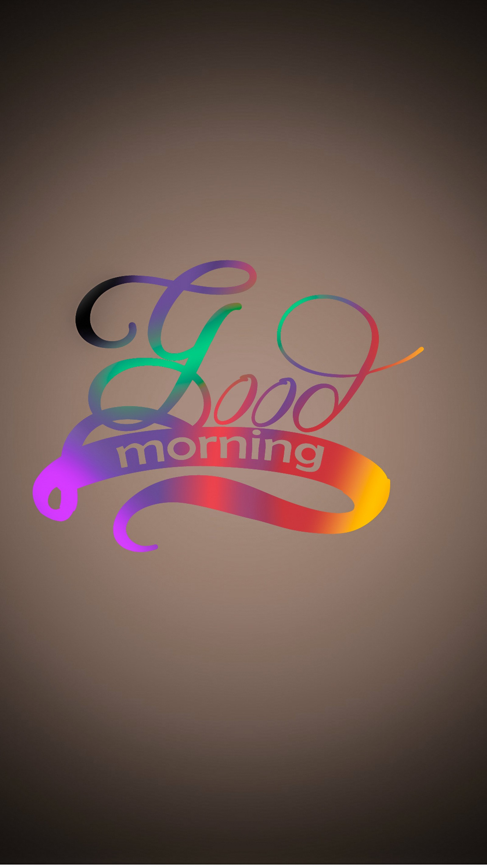 A close up of a colorful sign with a rainbow ribbon (color, colour, good morning)