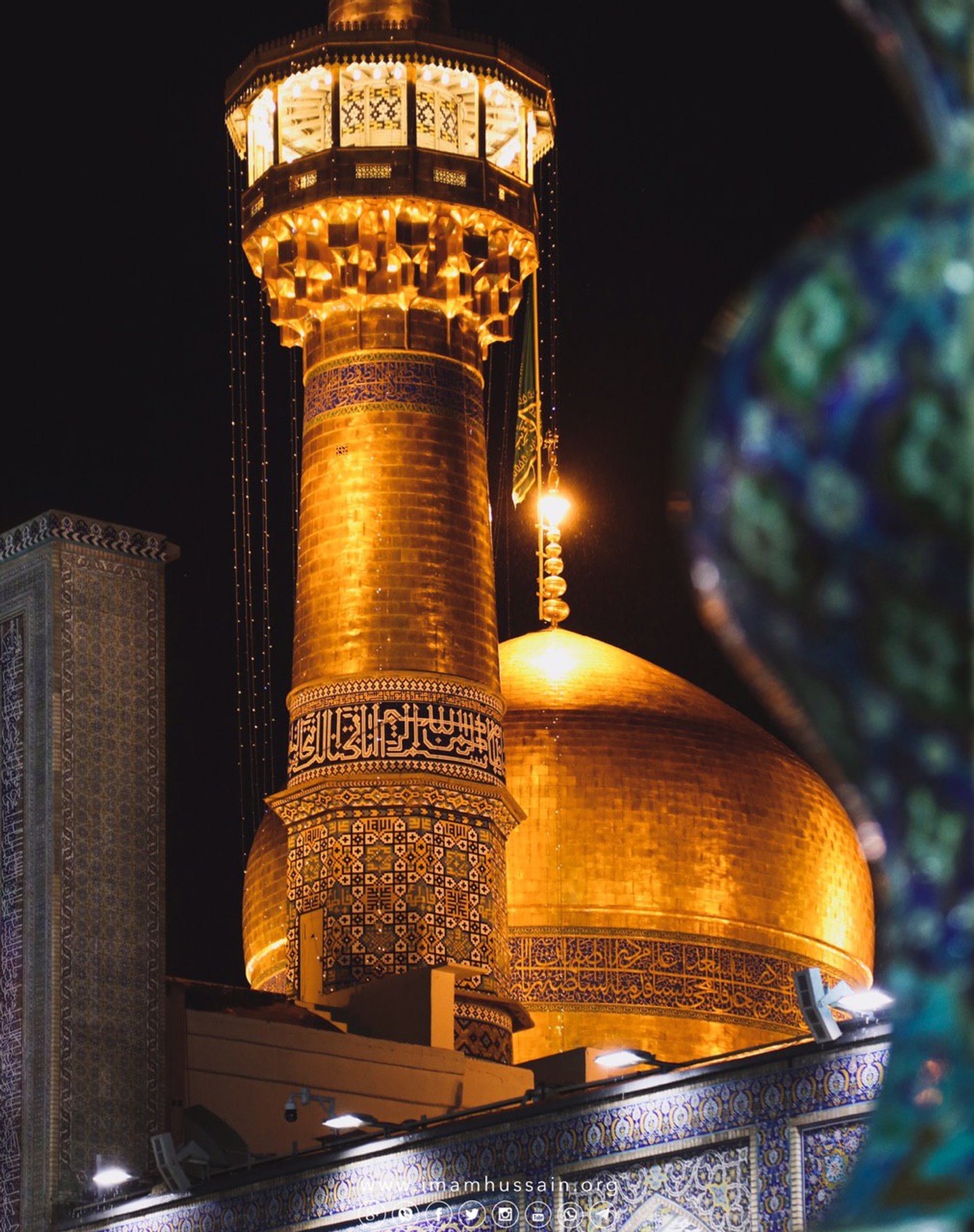 Скачать обои ealayh alslam, imam hussein