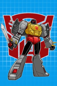 autobots, caricatura, dinobots, g1, grimlock