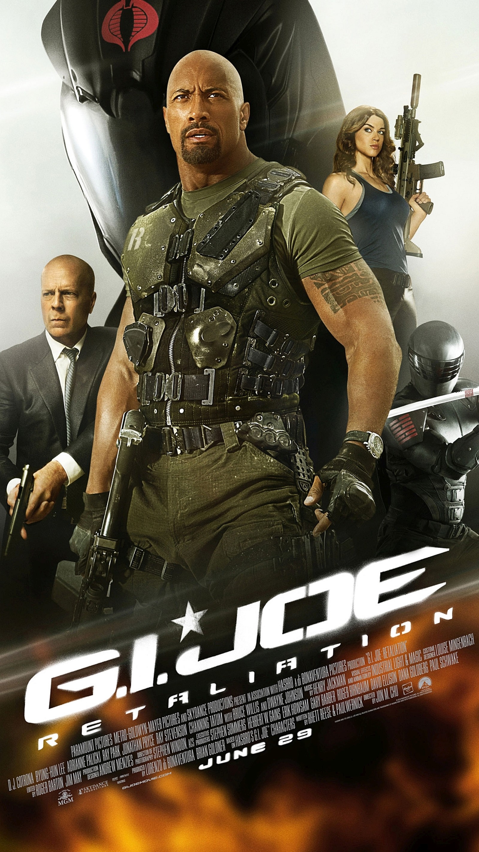 Lade 2013, gijoe retaliation, film, plakat Hintergrund herunter