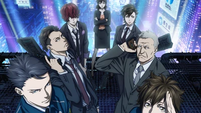 psycho pass 3, аниме, anime, персонажи