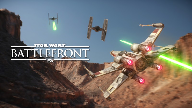 Игра star wars battlefront с истребителем и истребителем-истребителем (звёздные войны баттлфронт, звёздные войны баттлфронт ii, star wars battlefront ii, звёздные войны, star wars)