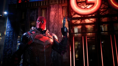 Capucha Roja en Gotham Knights: Un oscuro vigilante está listo para la acción