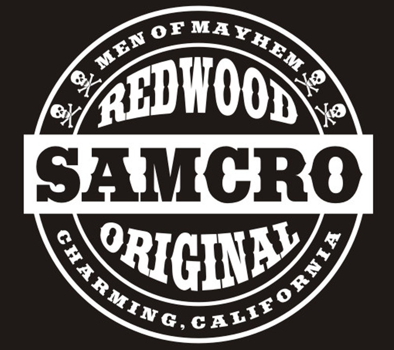 Логотип redwood savoro (анархия, rockker, соа, soa, сын)