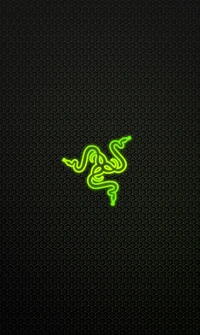 génial, vert, nouveau, razer