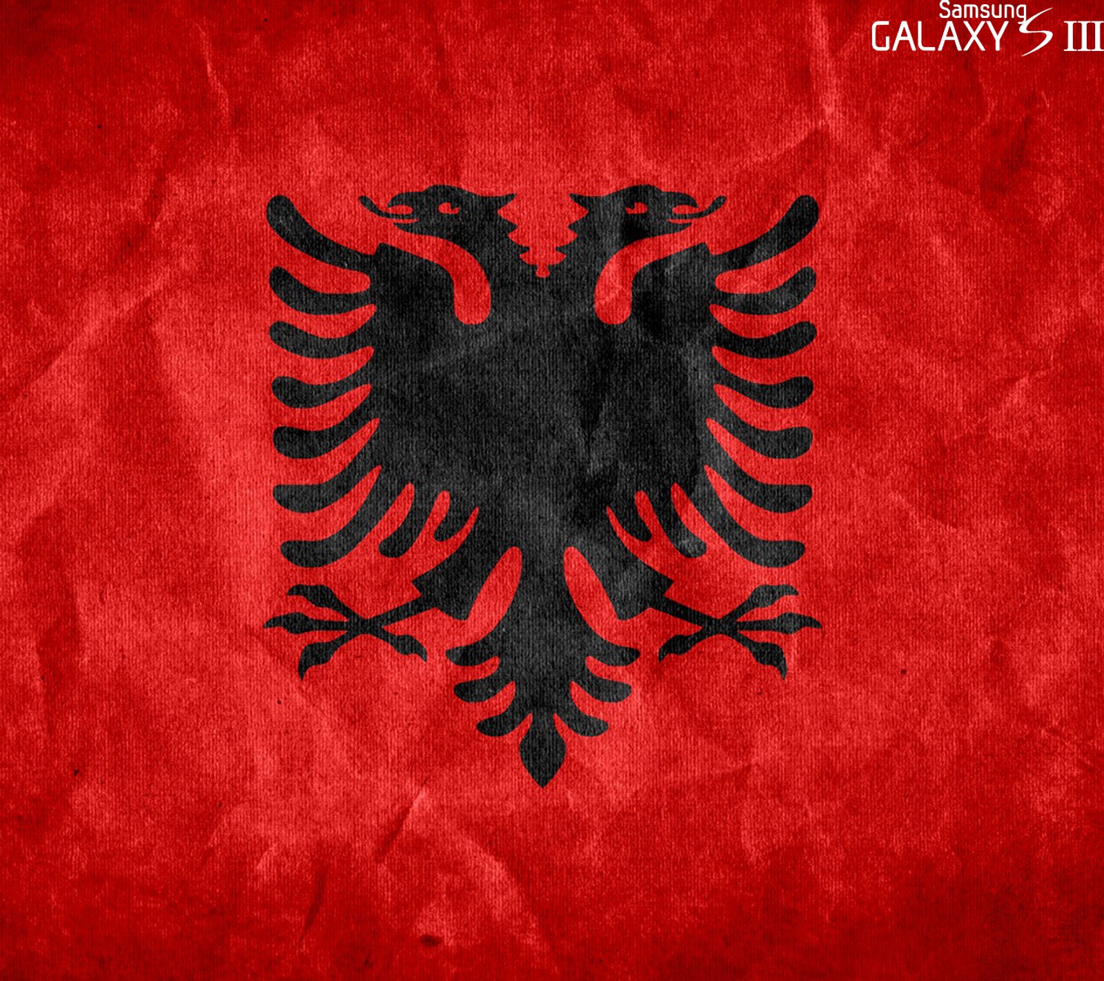 albania, flag, redandblack, samsung wallpaper