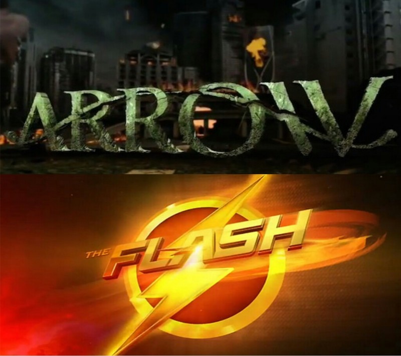 Логотипы arrow и the flash (стрела, флеш)