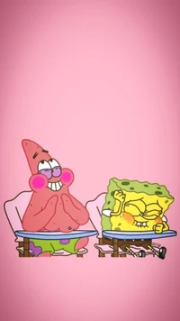 pink, sponge bob, spongebob, spongebob squarepants