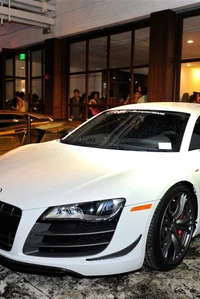 audi, coche, agradable