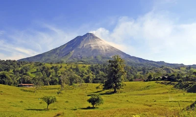 вулкан ареналь, вулкан посс, pos volcano, вулкан, возвышенность