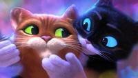 puss, and, kitty softpaws, puss in boots the last wish, animated