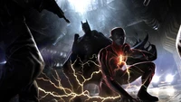 Enfrentamiento dinámico: The Flash y Batman se unen en la aventura cinematográfica de 2023