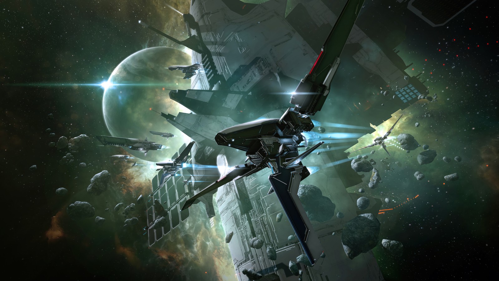 Téléchargez le fond d'écran eve online, jeu vidéo