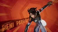 Peni Parker en acción: videojuego Marvel Rivals