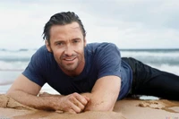 hugh jackman, actor, muscle, vacation, celebrity