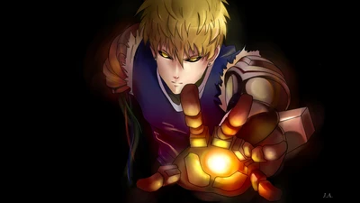 Genos de One Punch Man: El Guerrero Cibernético Desatando Poder