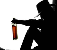 alone, boy, drink, hat, love wallpaper