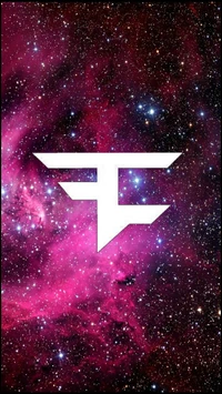 faze, purple, nebula, galaxy, stars wallpaper