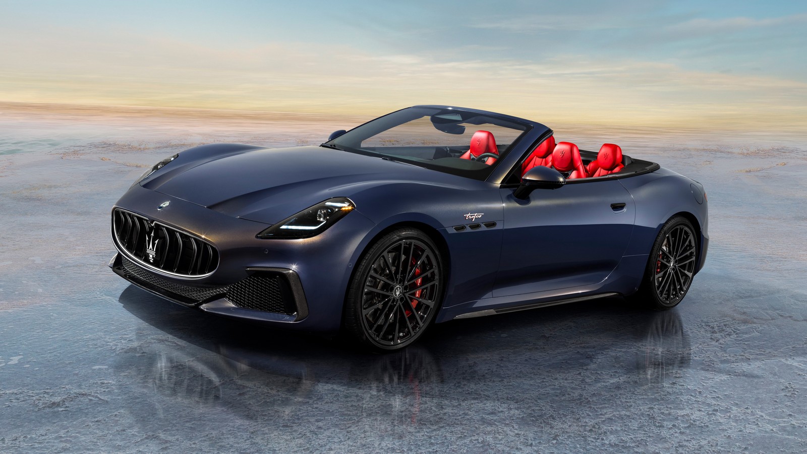 maserati granturismo trofeo, convertible, 2024, 5k, cars wallpaper