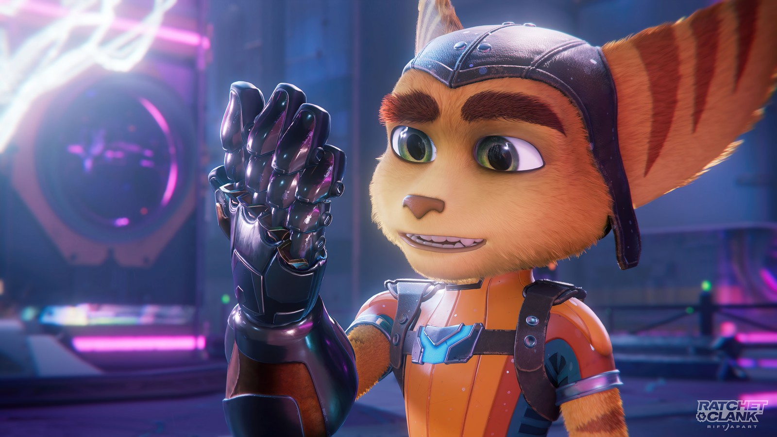 Lade ratchet clank rift apart, ratchet and clank rift apart, videospiel, ratsch Hintergrund herunter