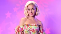 katy perry, pink aesthetic, american singer, pink background, girly backgrounds