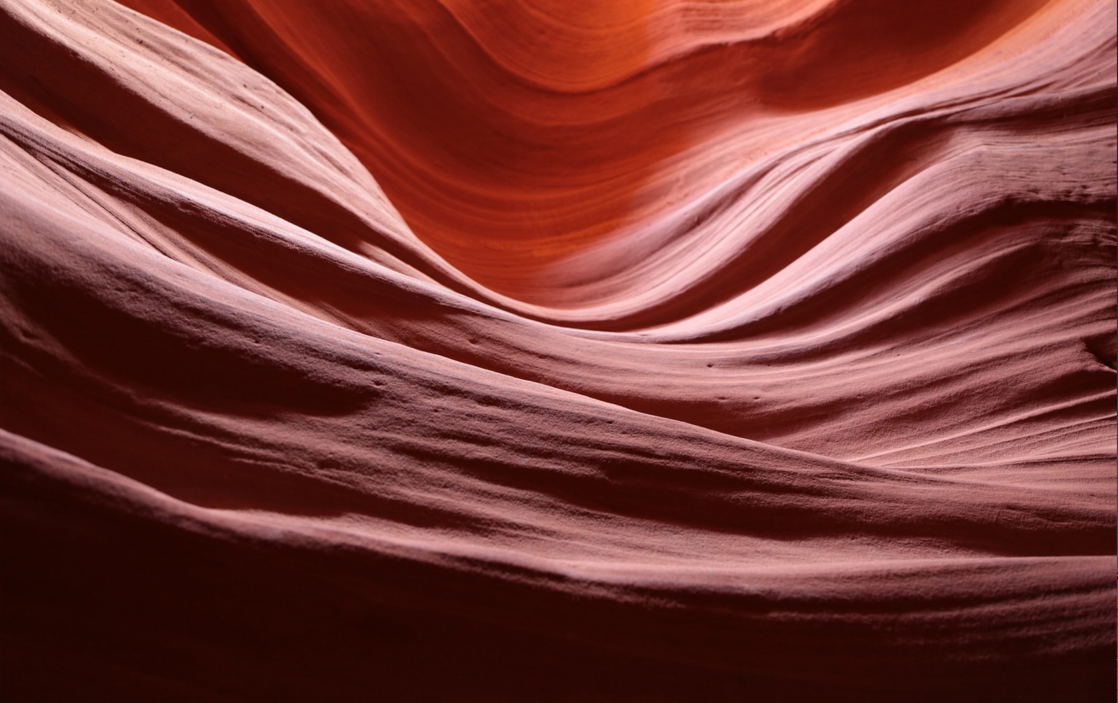 Nahaufnahme einer felsformation mit einer sehr großen welle (seite, antelope canyon, orange, canyon, pfirsich)