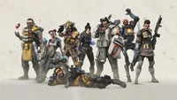 apex legends, jeu vidéo, bangalore, mirage, spectre