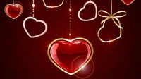 valentines day, heart, love, holiday, gift wallpaper