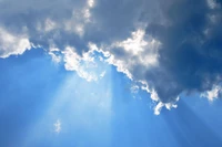 nuage, bleu, journée, atmosphère, cumulus