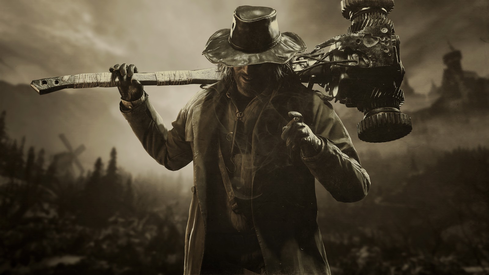 karl heisenberg, resident evil village, video game, re village re 8, resident evil wallpaper