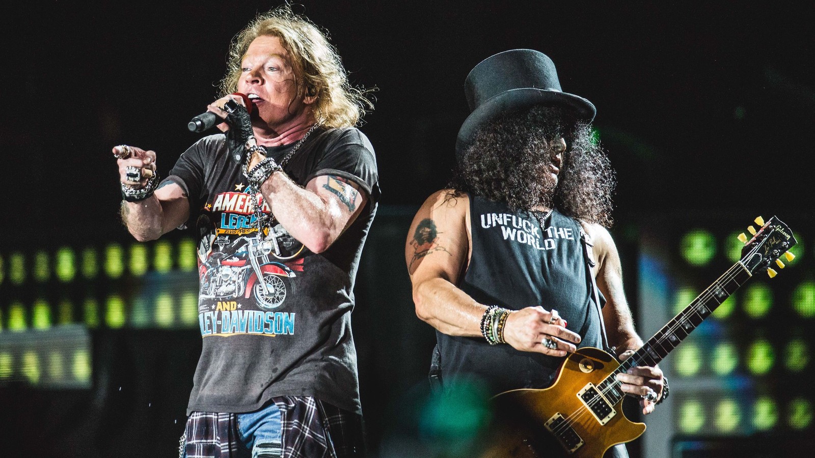 not in this lifetime tour, guns n roses, concert, musician, performance wallpaper