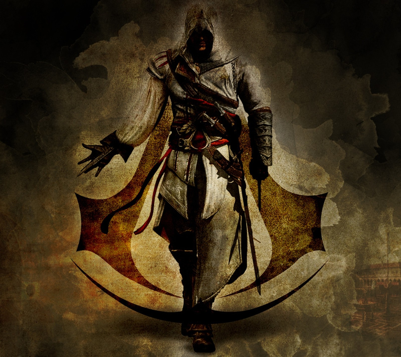 Descargar fondo de pantalla acción, assassins creed, assassin creed, lucha, luchador