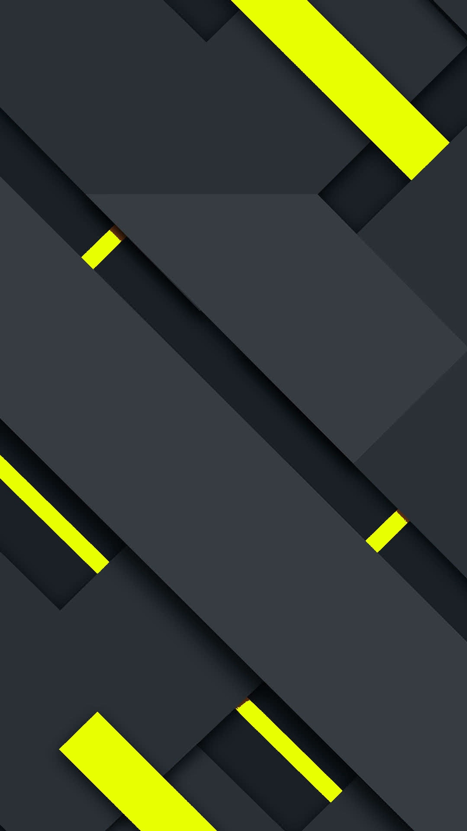 A close up of a black and yellow wallpaper with a yellow stripe (grey, neon)