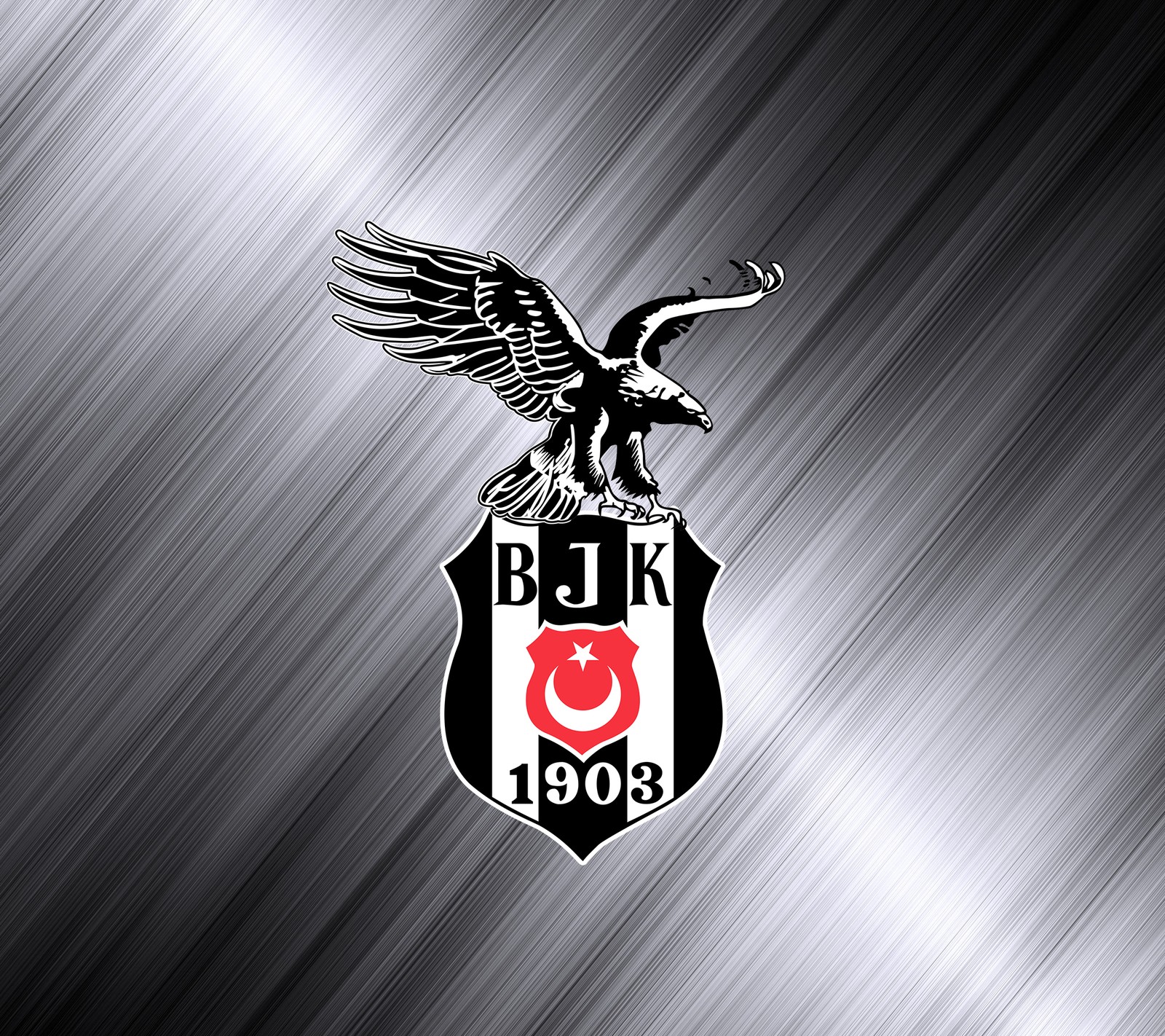 Nahaufnahme einer metallplatte mit einem schwarzen und roten emblem. (besiktas, bjk, schwarz, adler, karakartal)